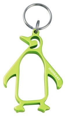 Munkees 3430 брелок-открыватель Penguin green