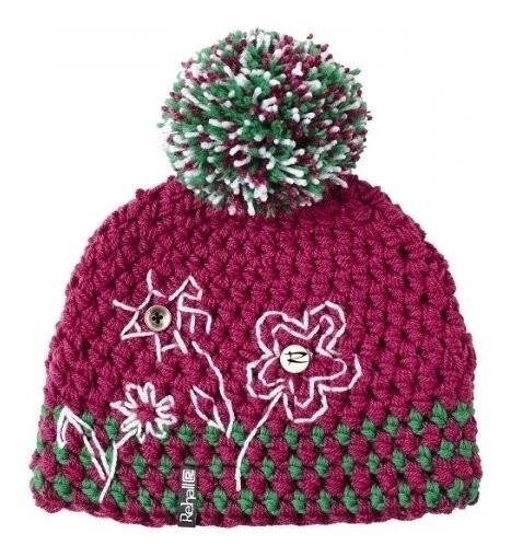 Шапка Rehall Flowerbomb fuchsia, укр, укр