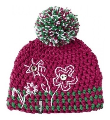 Шапка Rehall Flowerbomb fuchsia