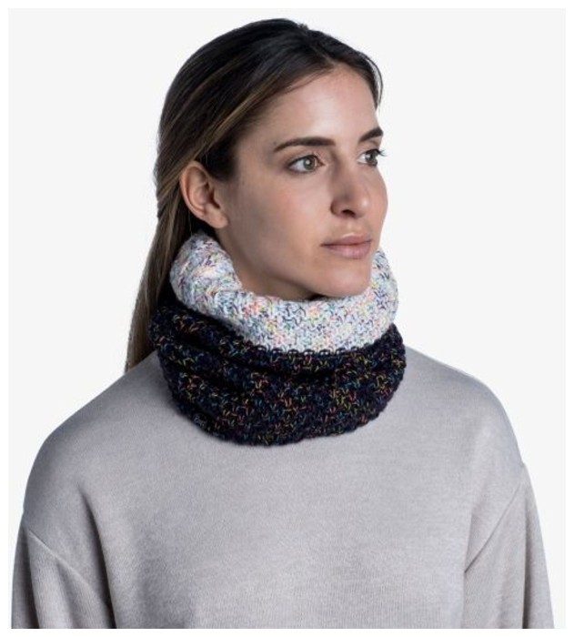 Шарф-труба Buff Knitted & Polar Neckwarmer Janna, Night Blue