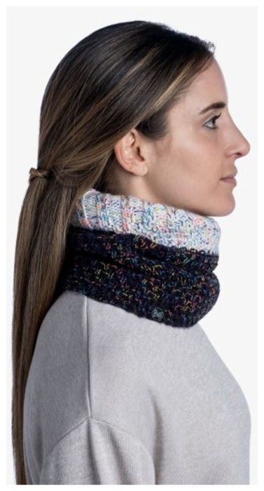 Шарф-труба Buff Knitted & Polar Neckwarmer Janna, Night Blue