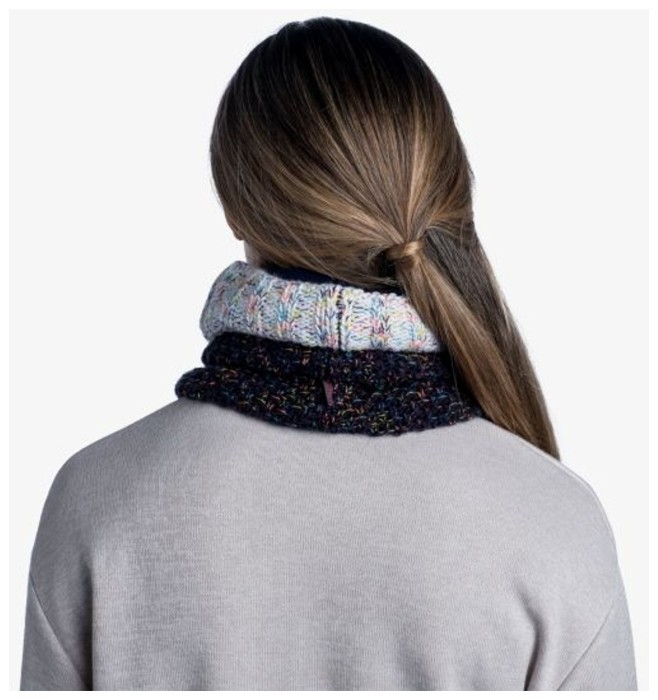 Шарф-труба Buff Knitted & Polar Neckwarmer Janna, Night Blue