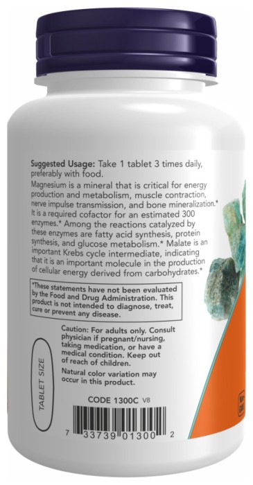 Magnesium Malate 1000mg - 180 tabs