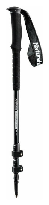 Трекінгова палиця 3-сек. Naturehike ST 03 7075 AL NH17D017-D, сірий