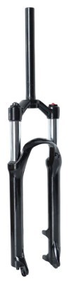 Вилка 26&quot; Амортизаційна з локаутом повітряна система AL 1-1/8 шток-260мм безрізьбова travel-120мм disc під ексцентрик чорний LJ845s