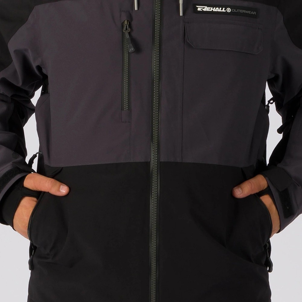 Rehall куртка сноубордична Botev 2026 black L, укр, укр