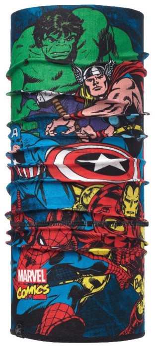 Шарф-труба Buff Superheroes Polar, Ready To Fight Multi/Black