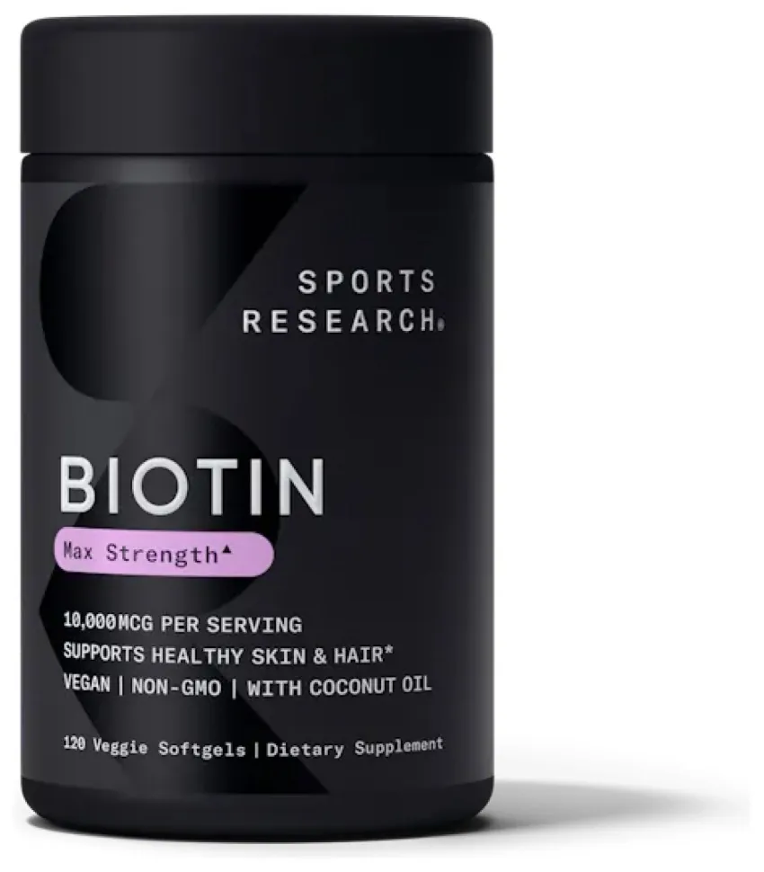 Biotin 10,000mcg - 120 veg softgels