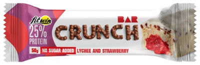 Crunch Bar - 12x50g Lychee and Strawberry