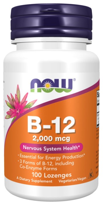 B-12 2000mcg - 100 lozenges