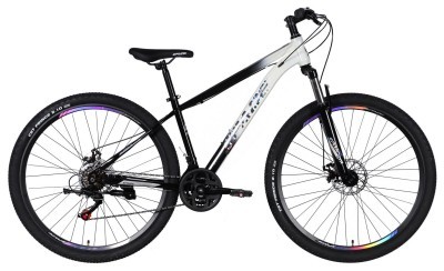 Велосипед ST 29" SPACE MARS DD FR рама-16" черный с белым 2026