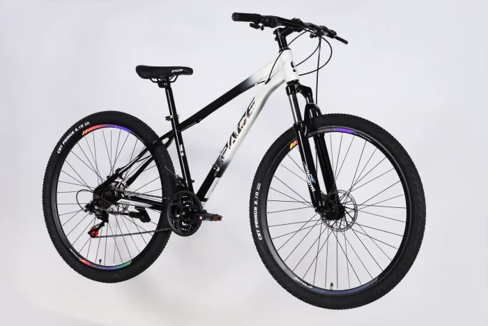 Велосипед ST 29" SPACE MARS DD FR рама-16" чорний з білим 2026