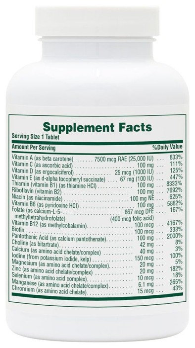Ultra I Multi Iron-Free - 90 tabs