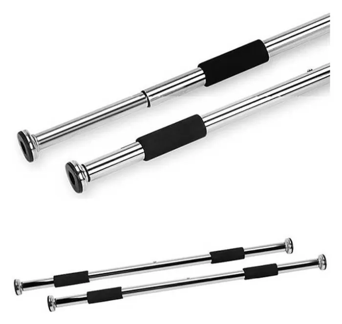 Турник раздвижной PowerPlay 4128 Pull Up Bar (60-90см.) Steel/Black