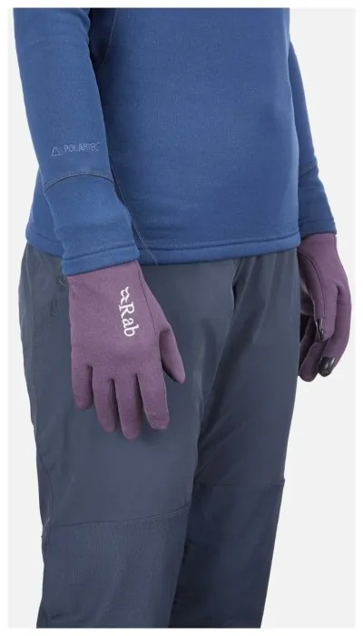 Рукавички Rab Power Stretch Contact Glove Wmns, Black, L