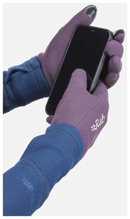 Рукавички Rab Power Stretch Contact Glove Wmns, Black, L