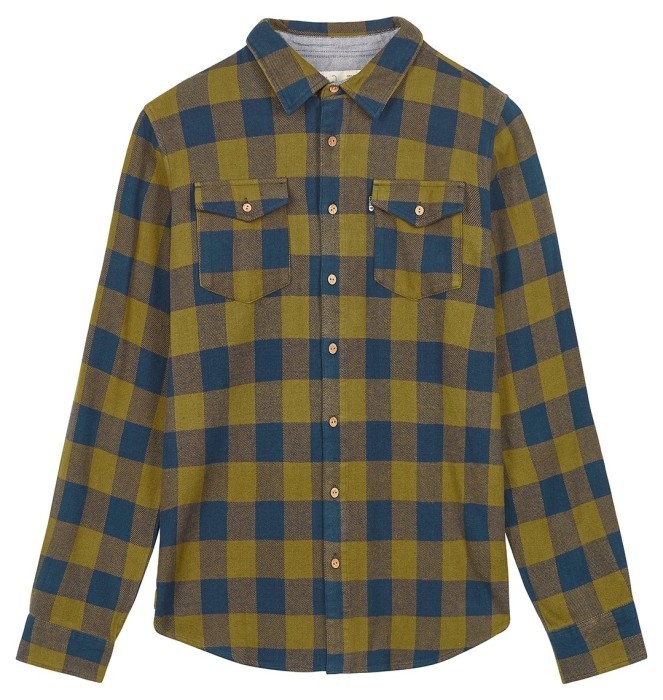 Рубашка Picture Organic Hillsboro dark blue-army green, укр, укр