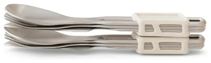 Набір столового приладдя Sea to Summit Detour Stainless Steel Cutlery Set 2P 6 предметів