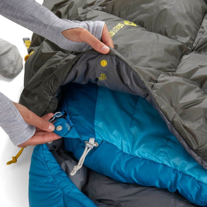 Спальный мешок-квилт Sea to Summit Ember Down Quilt -1C|30F, 198 см, Beluga, Long
