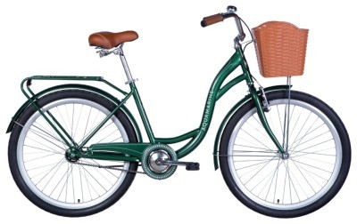 Велосипед 26" Dorozhnik AQUAMARINE 2024 (зеленый)
