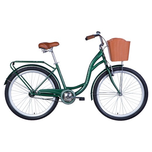 Велосипед 26&quot; Dorozhnik AQUAMARINE 2024 (зелений) — 