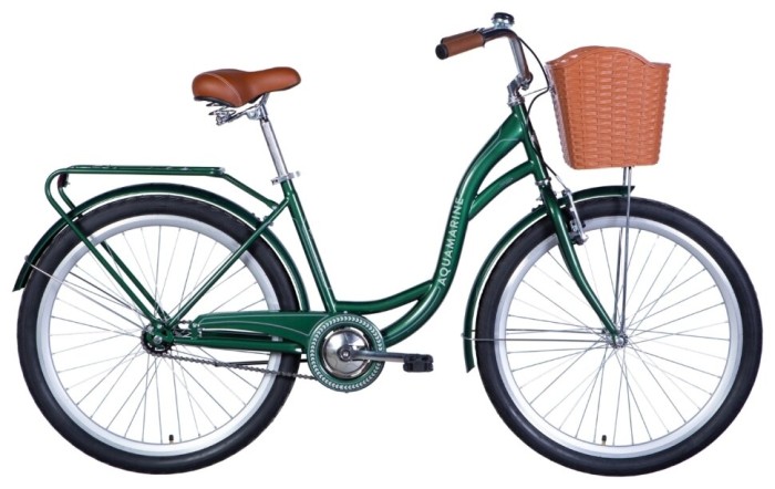Велосипед 26" Dorozhnik AQUAMARINE 2024 (зелений), укр, укр