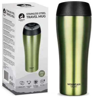 Термокухоль Mountain Goat Travel 0.38 л Green (P-5905973406949)