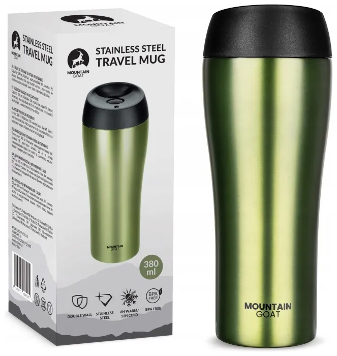 Термокухоль Mountain Goat Travel 0.38 л Green (P-5905973406949)