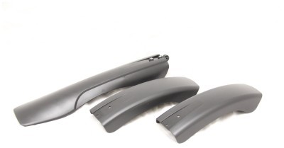 Крылья ROU MTB LY-3301 пластмассовые 24 - 26", черные