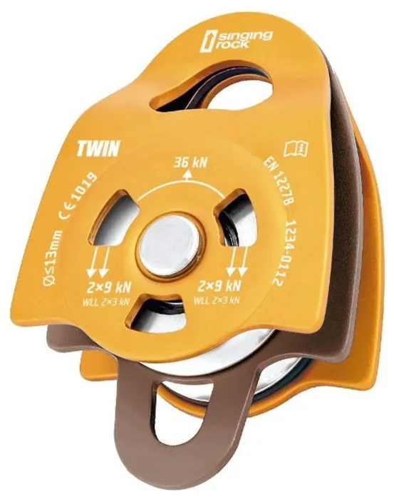 Блок ролик Singing Rock Pulley Twin Roll