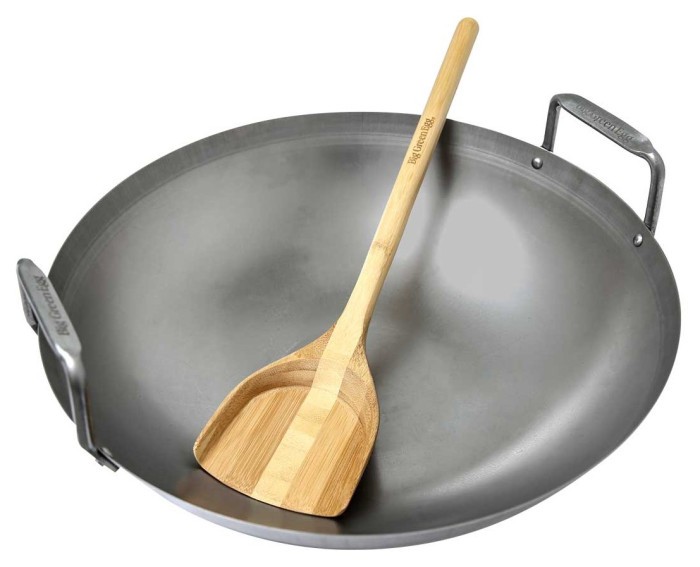 Вок стальной 43см Carbon Steel Wok Big Green Egg 120779