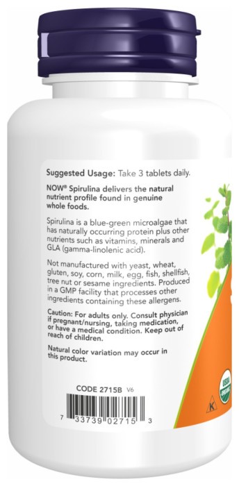 Spirulina 1000 mg - 120 tabs