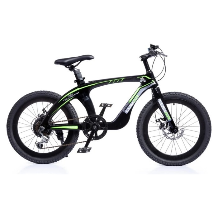 Велосипед Lumar 20" Чорний, укр, укр