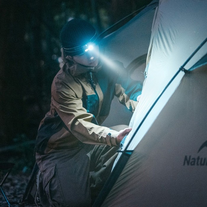 Фонарь налобный Naturehike CNK2450ZM015, коричневый