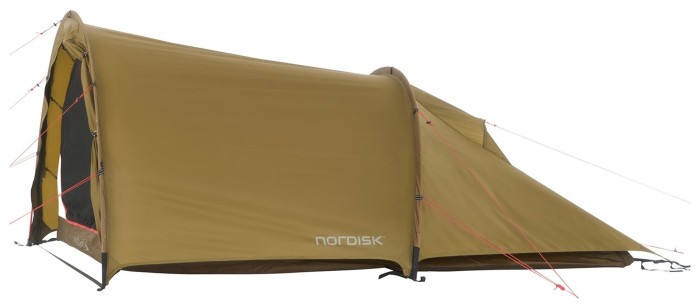 Палатка Nordisk Halland 2 PU (2.0) Dark Olive Green (10921206)