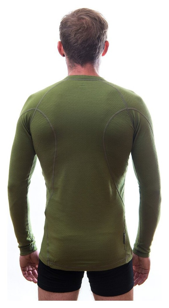 Термофутболка мужская Sensor Merino DF LS safari 17200031, SM11M-safari