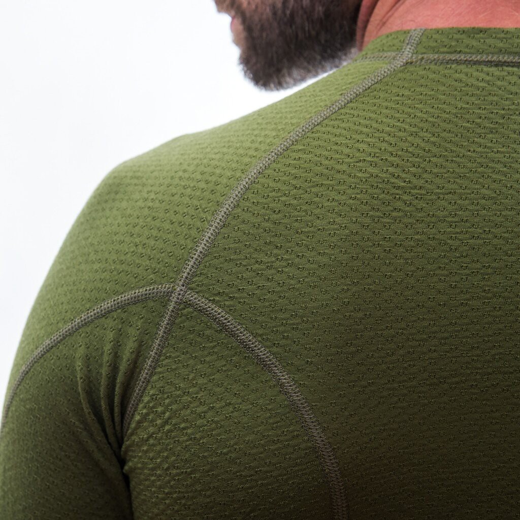 Термофутболка чоловіча Sensor Merino DF LS safari 17200031, SM11M-safari, укр, укр