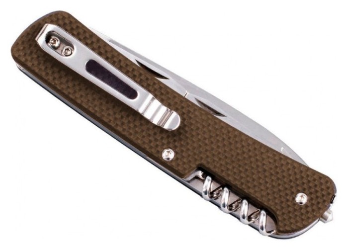 Многофункциональный нож Ruike Criterion Collection L42 коричневый