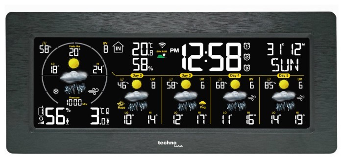 Метеостанция Technoline DirektWetter WD3050 Anthracite (WD3050)