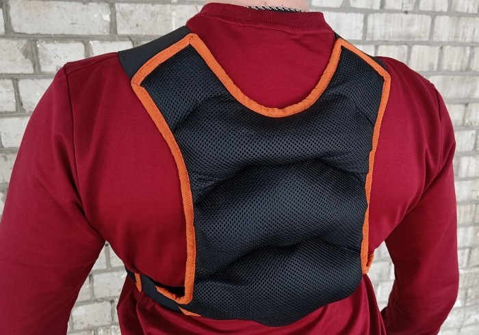 Жилет-утяжелитель EasyFit JetPack 10 кг с металлическими шариками