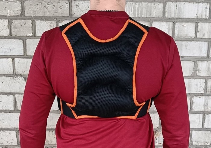 Жилет-утяжелитель EasyFit JetPack 10 кг с металлическими шариками