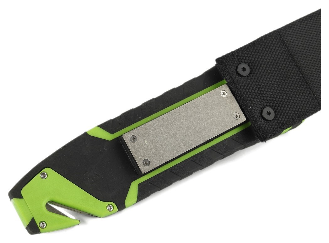 Ніж Ganzo G8012V2-LG зелений (G8012V2-LG) з паракордом, укр, укр