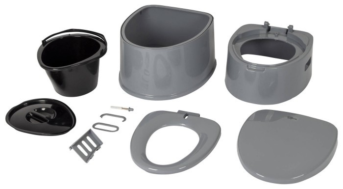 Биотуалет Bo-Camp Portable Toilet Comfort 7 Liters Grey (5502815)