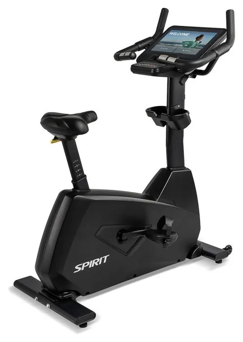 Вертикальный велотренажер мультимедийная 15,6 консоль Spirit CU800ENT+
