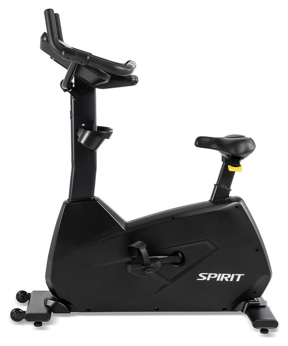 Вертикальный велотренажер мультимедийная 15,6 консоль Spirit CU800ENT+