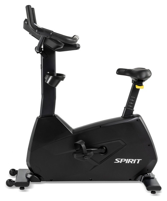 Вертикальный велотренажер мультимедийная 15,6 консоль Spirit CU800ENT+