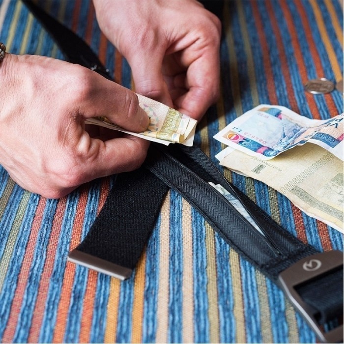 Пояс Lifeventure Money Belt black