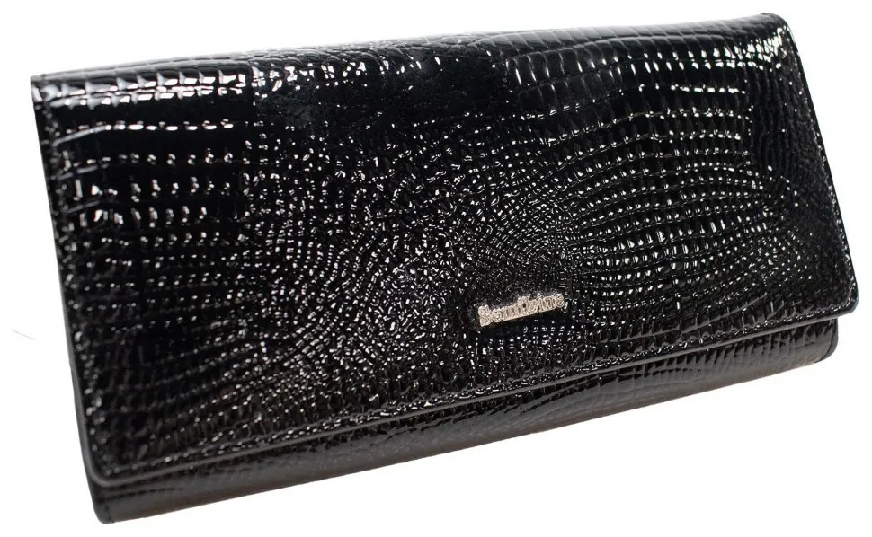 Гаманець жіночий шкіряний Semi Line RFID Black (P8228-0) (DSM_DAS303117)
