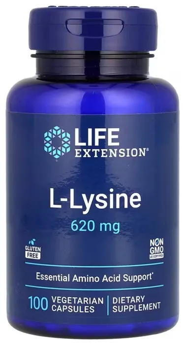 L-Lysine 620 mg - 100 vcaps