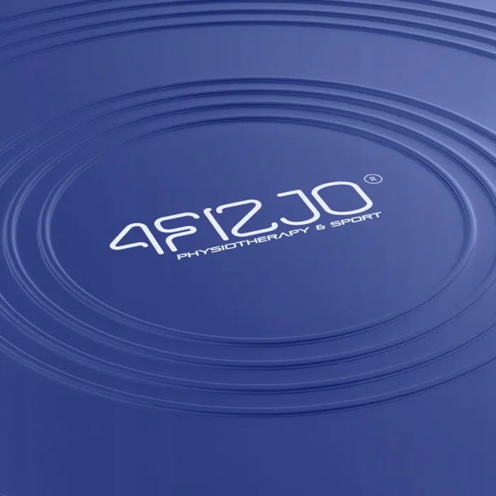 Балансировочная подушка-диск 4FIZJO MED+ 33 см сенсомоторная, массажная Blue (P-5907739312655)
